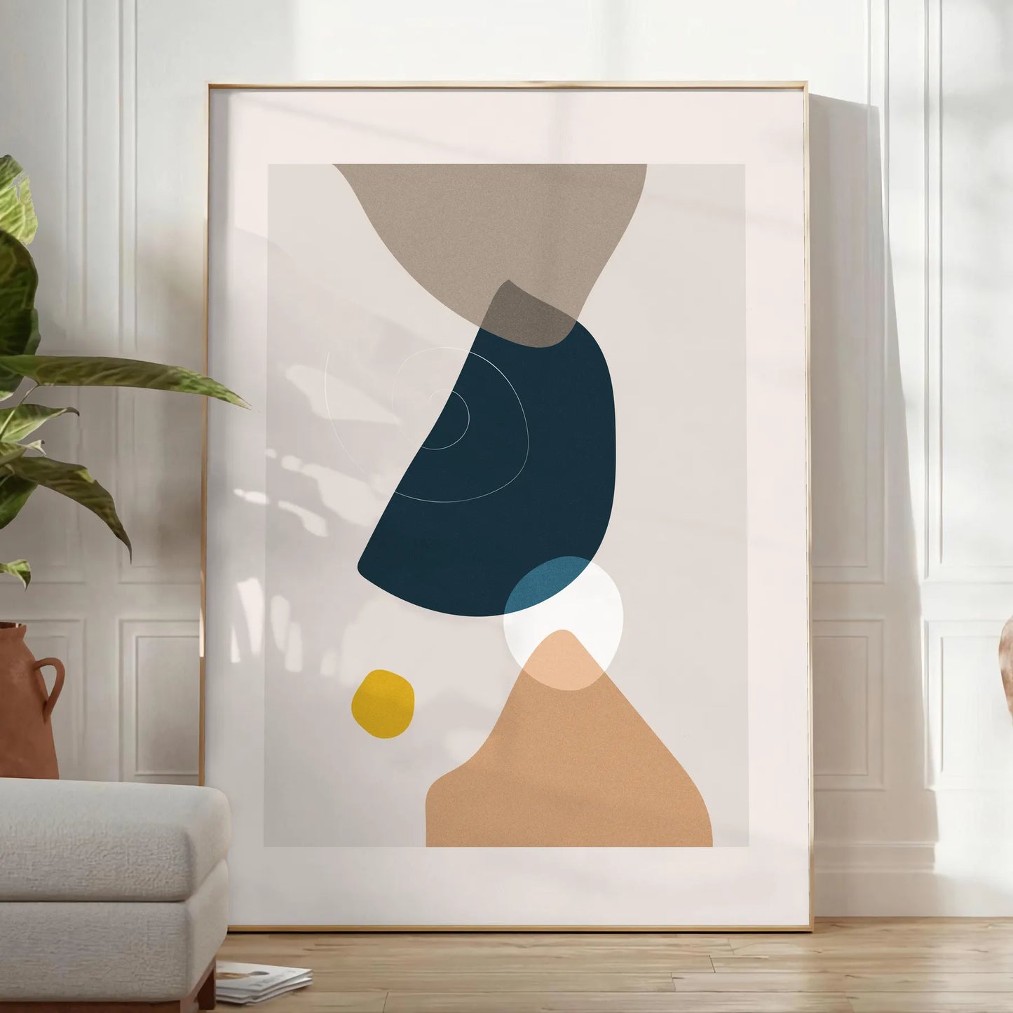 space Boho Abstract Art 34 poster print vibrant colors eclectic charm perfect standout wall piece thoughtful gift bohemian decor enthusiasts unframed versions