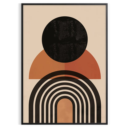 space Boho Chic Wall Art unique essence Abstract 27 captivating poster touch modern elegance room gift personal treat