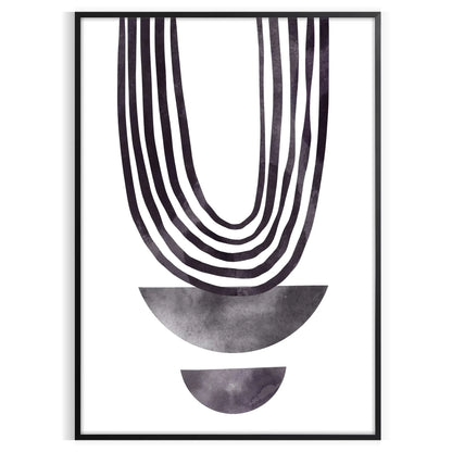 space stunning boho abstract art 36 poster wall piece intricate patterns earthy tones perfect gift room captivating artwork