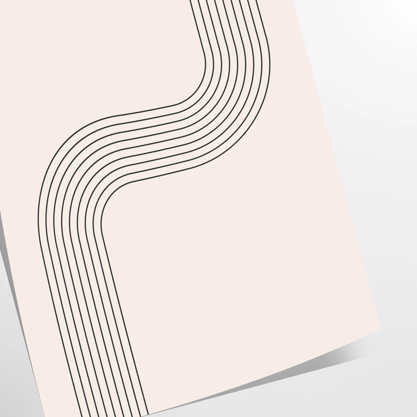 space Boho Abstract Art 23 poster gray green hues chic flair room perfect gift walls sizes A4 cm A0 timeless wall today