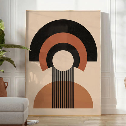 space Boho Framed Wall Art captivating Abstract 25 design black green poster touch artistic flair room perfect gift choice artwork available convenience