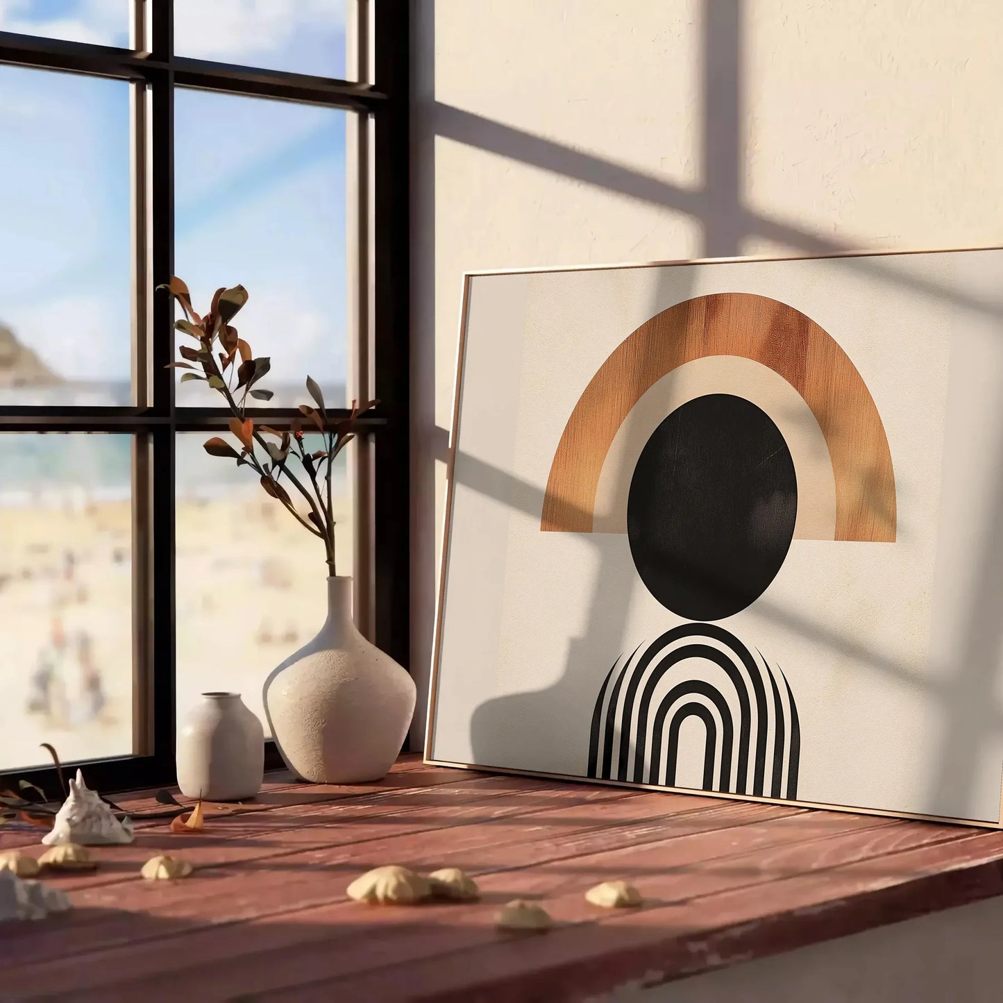 space Boho Abstract Art 26 stunning wall poster unique gift artwork elegance room captivating print available unframed beauty today