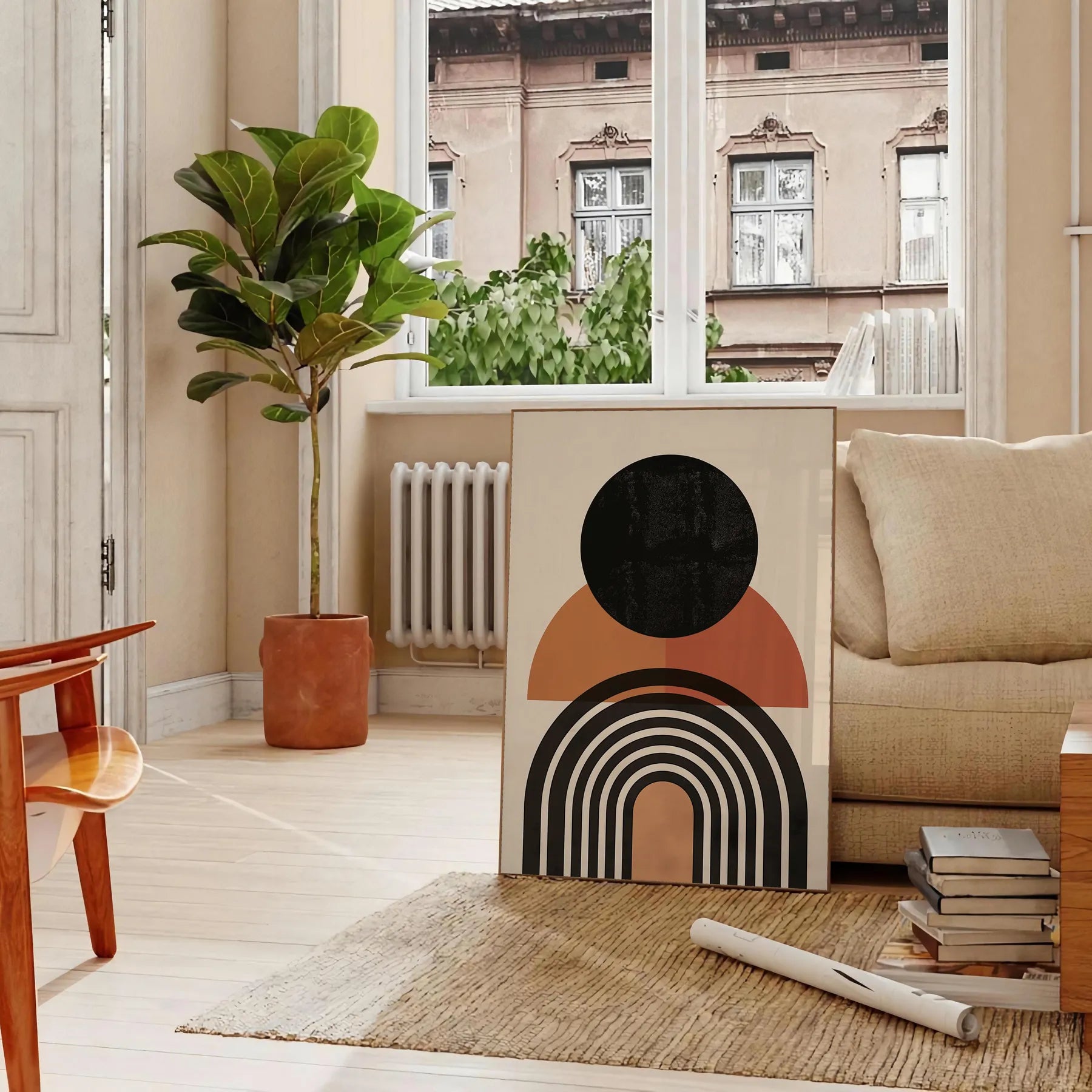 space Boho Chic Wall Art unique essence Abstract 27 captivating poster touch modern elegance room gift personal treat