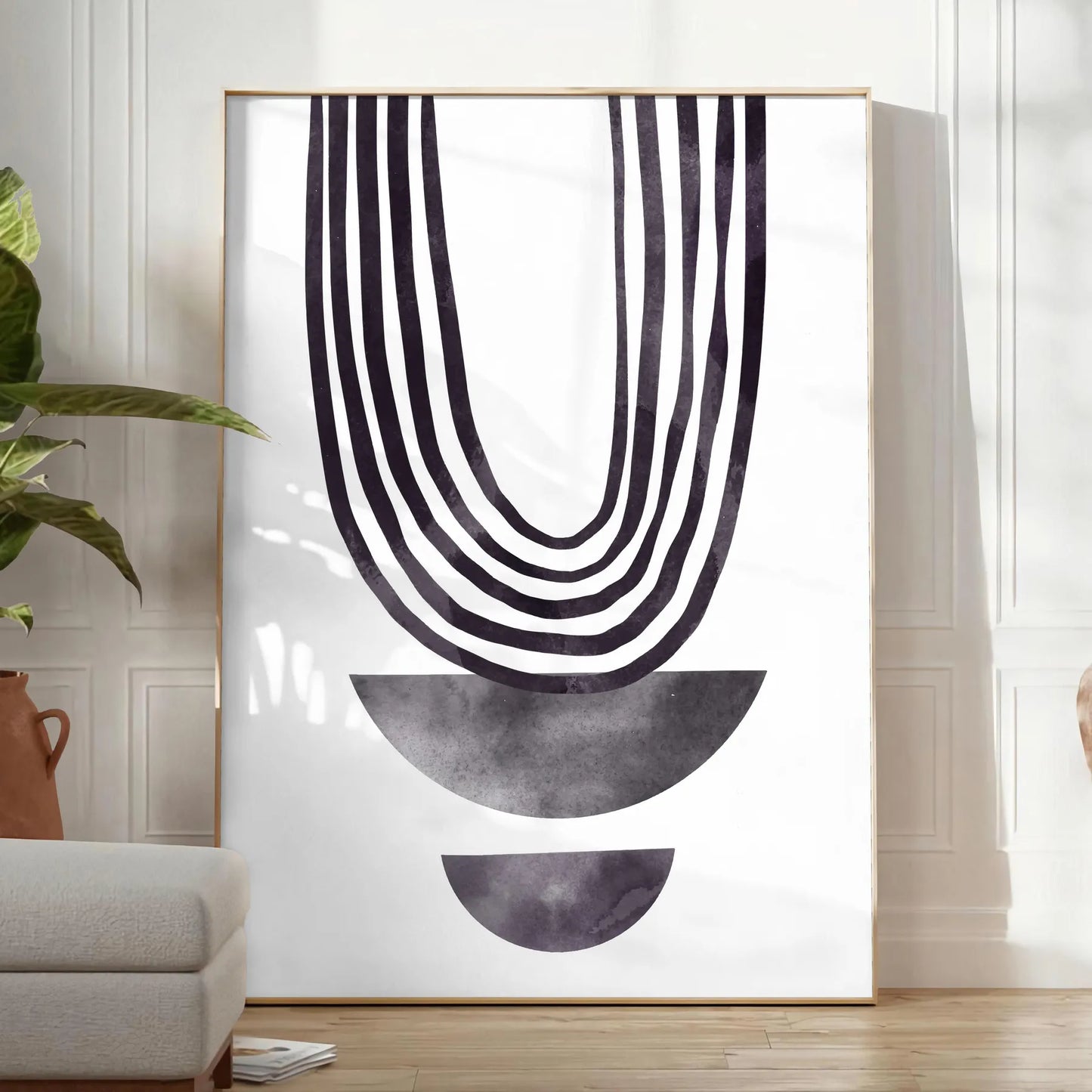 space stunning boho abstract art 36 poster wall piece intricate patterns earthy tones perfect gift room captivating artwork