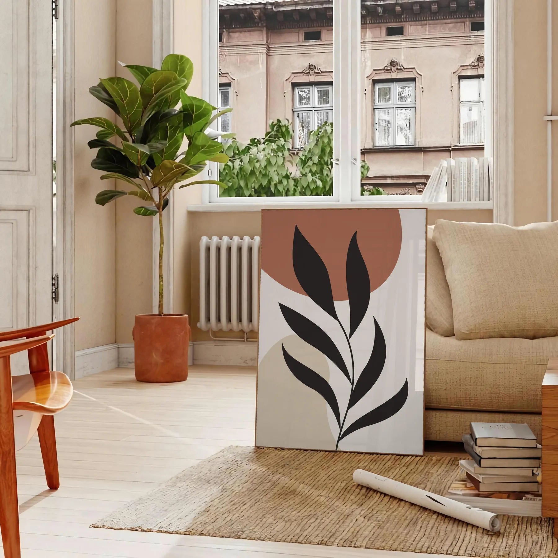 space Boho Abstract Art 42 poster captivating wall print bohemian charm perfect home decor thoughtful gift room touch artistic elegance walls